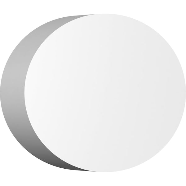 Ekena Millwork Standard Dalton Rosette with Square Edge, 7"W x 4 3/4"H x 1"P ROSP070X048X100DAL00 - main